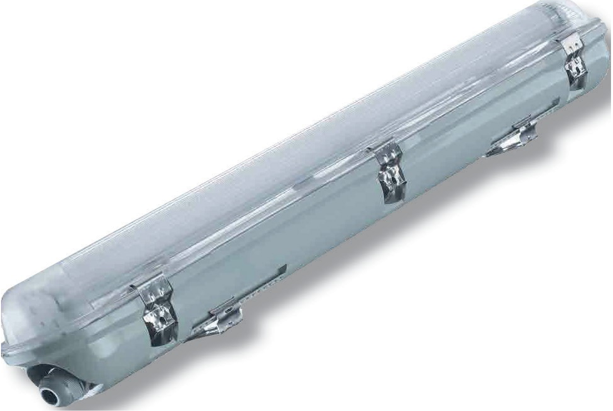 Ledora T8 IP65 Feuchtraum-Wannenleuchte 2-flammig 1500mm