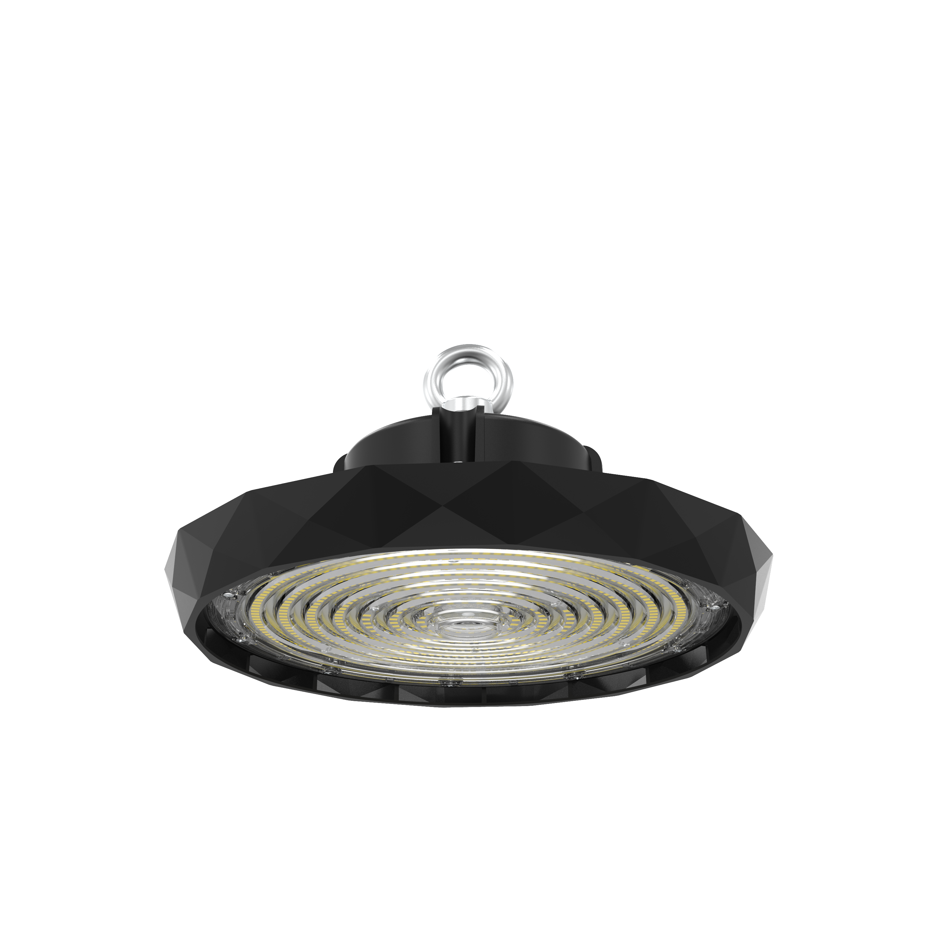 LEDORA UFO-10 – High-Performance LED-Hallenstrahler 150-90W DIP, 220lm/W, 5000K, 120° Breitstrahlend